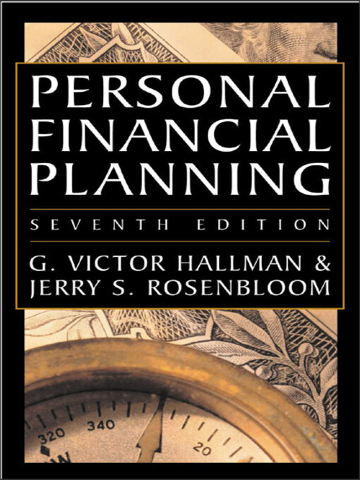 Title details for Personal Financial Planning by G. Victor Hallman - Wait list